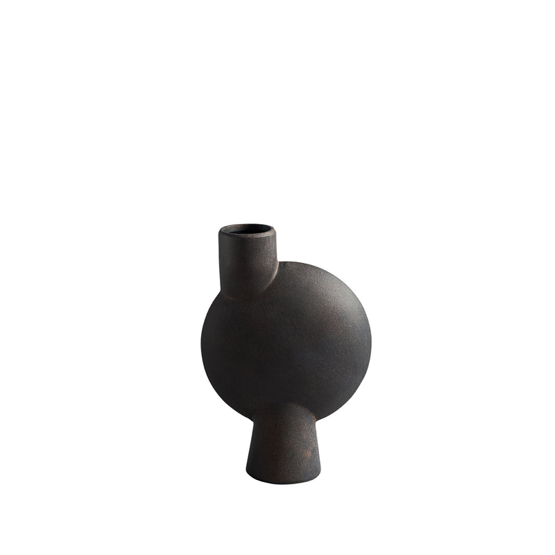 101 Copenhagen - Sphere Vase Bubl Medio | coffee/dunkelbraun