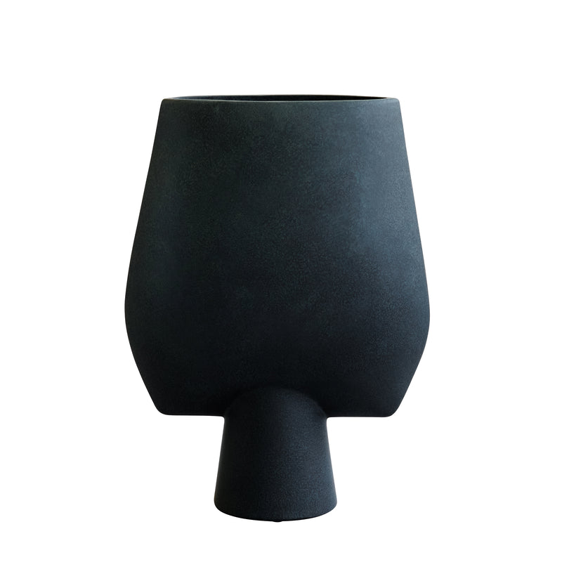 101 Copenhagen - Sphere Vase Square Large | schwarz