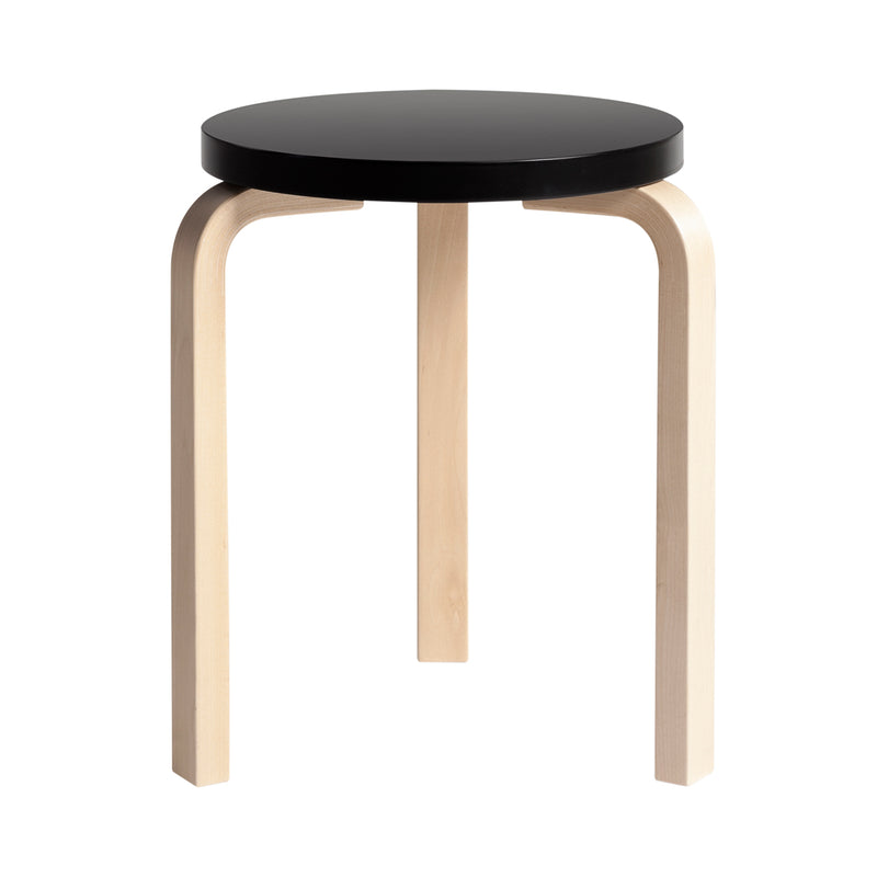 Artek - Hocker 60 | schwarz lackiert