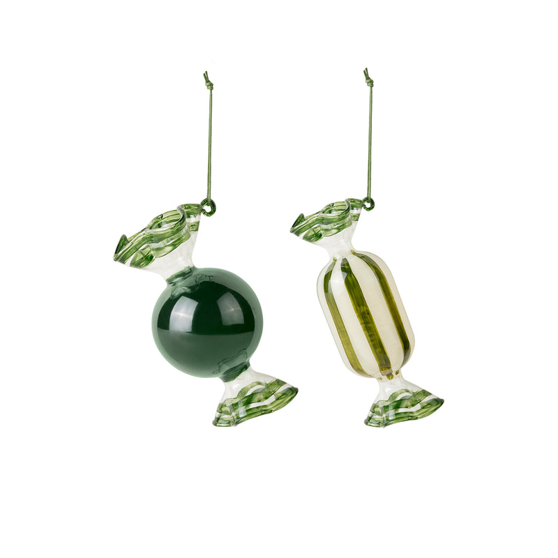 Broste Copenhagen - Candy Deko-Anhänger | forest green
