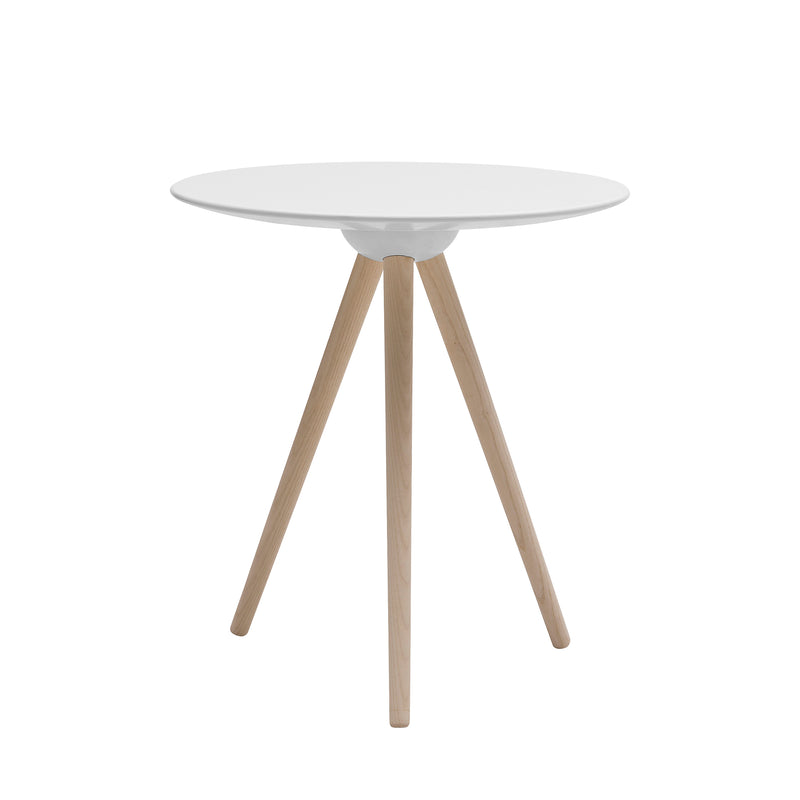 Softline - Circoe Beistelltisch | Esche/weiß lackiert