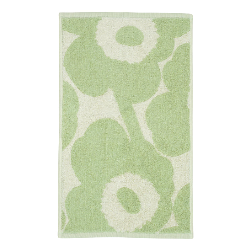 Marimekko - Unikko Gästehandtuch | off-white/sage