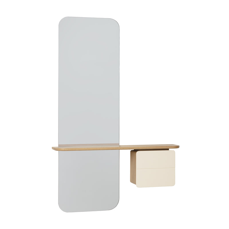 Umage - One More Look Spiegel | Eiche / pearl white