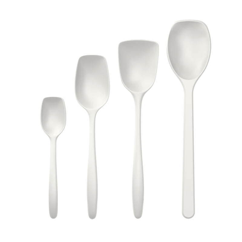 Rosti - Classic Rührlöffel-Set | 4er-Set / weiß