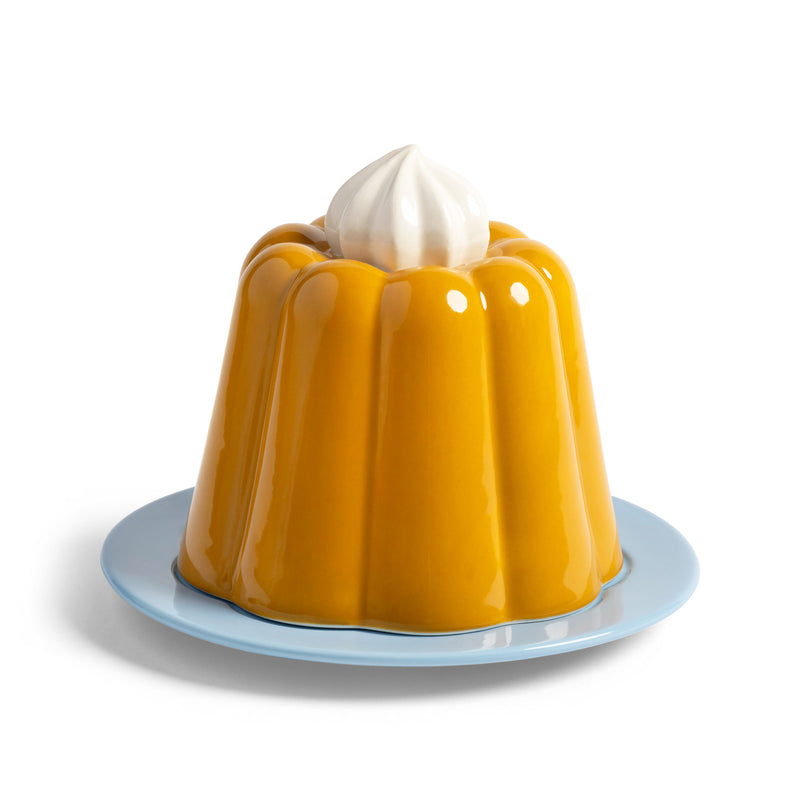 &klevering - Servierhaube | gelb