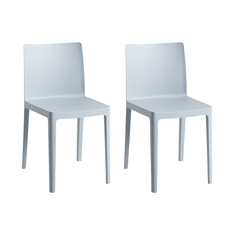 HAY - Élémentaire Chair Set | 2er-Set / graublau