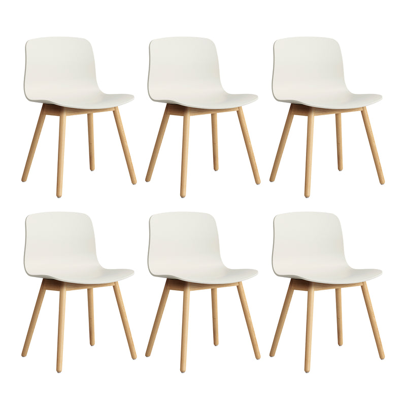 HAY - About A Chair AAC 12 Set | 6er Set / melange cream 2.0 / Eiche lackiert