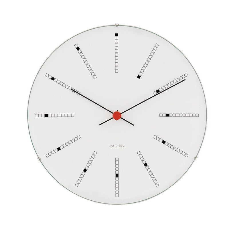 Rosendahl - AJ Bankers Wanduhr | Ø 29 cm / weiß