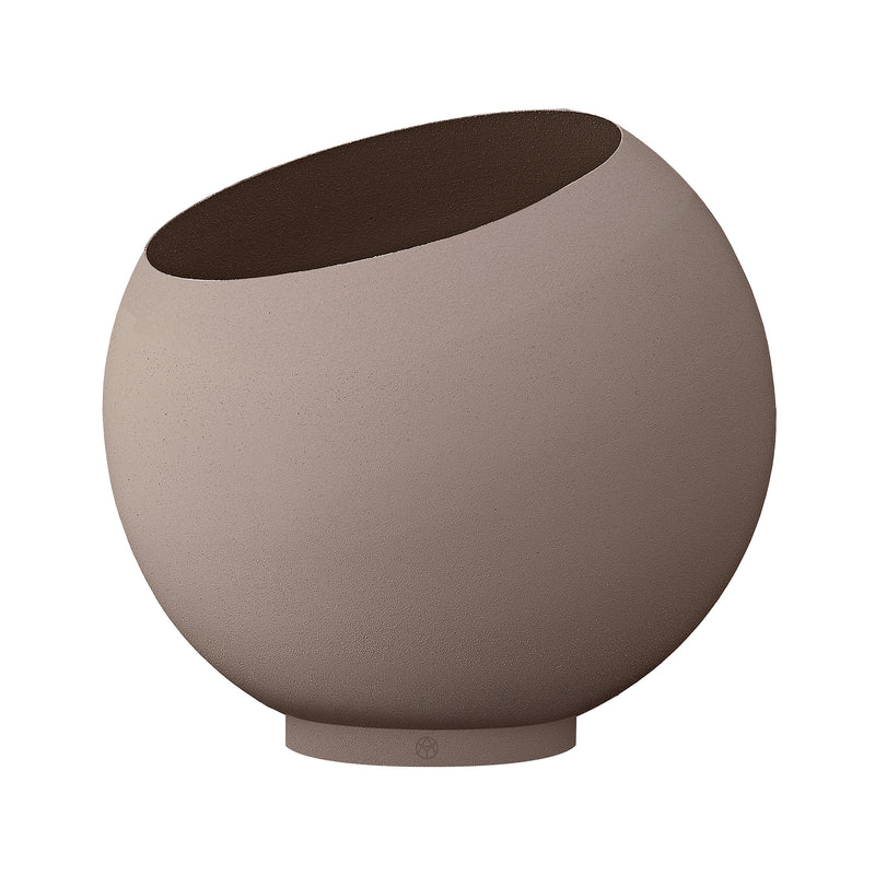 AYTM - Globe Blumentopf | Ø 60 x H 50 cm / taupe/taupe