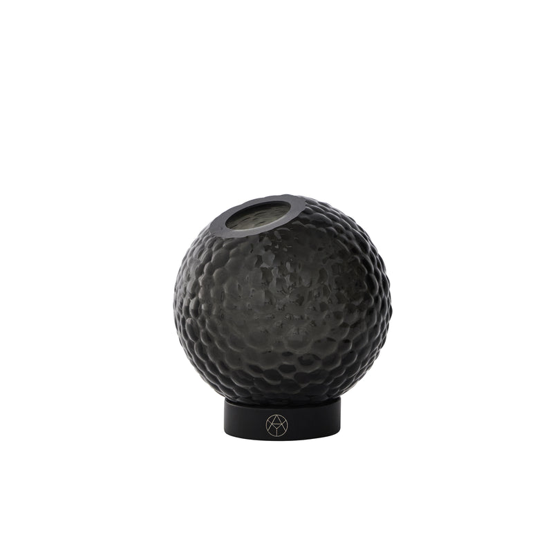 AYTM - Globe Bubbles Vase | Ø 10 cm / schwarz