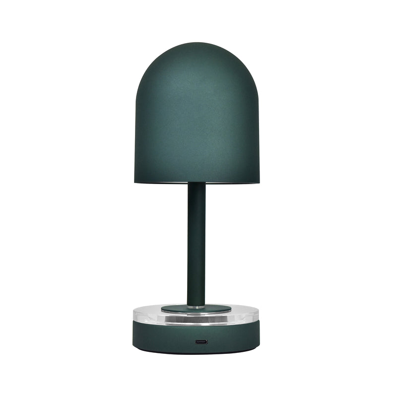 AYTM - Luceo Portable LED Akkuleuchte | Ø 9,9 x H 24 cm / forest green