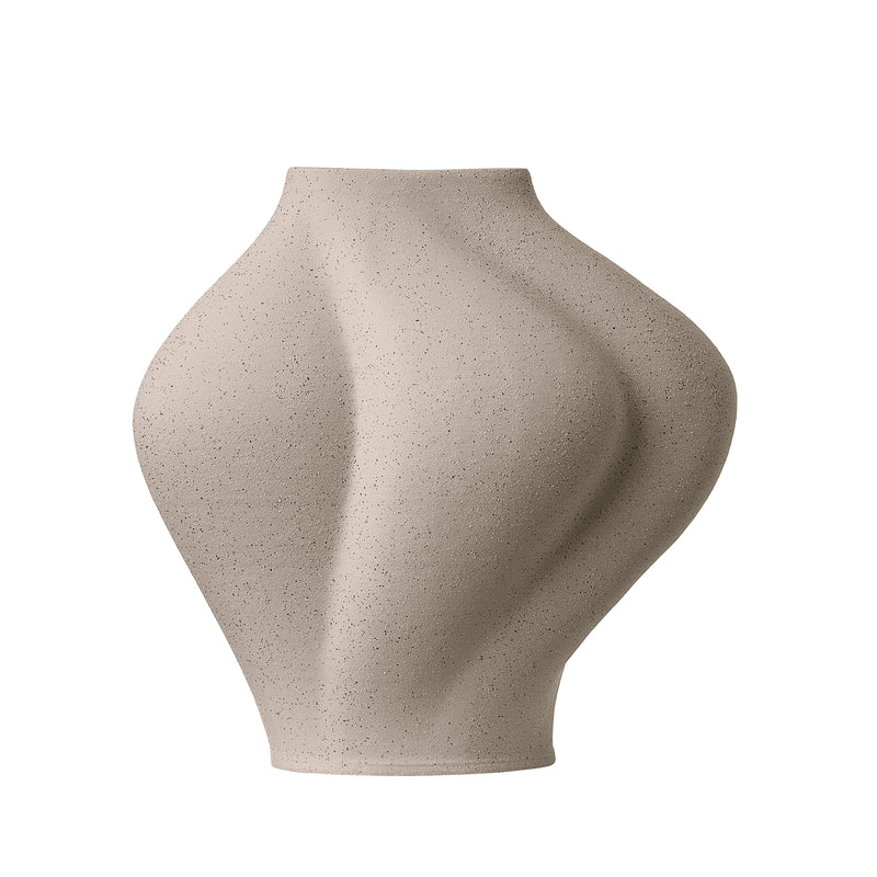 AYTM - Saltare Vase | breit / light taupe