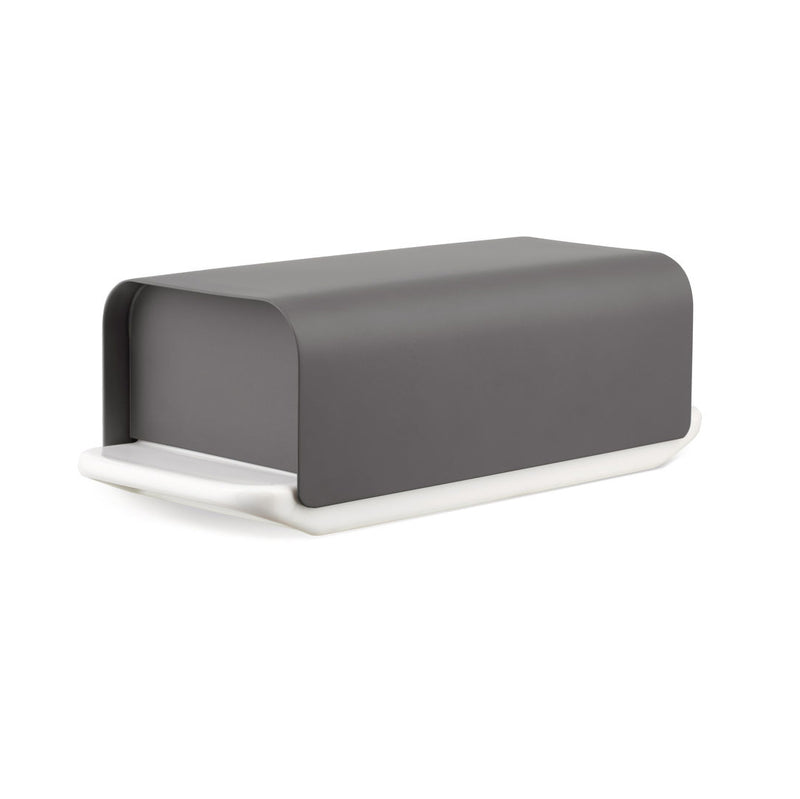 Alessi - Mattina Butterdose | dunkelgrau