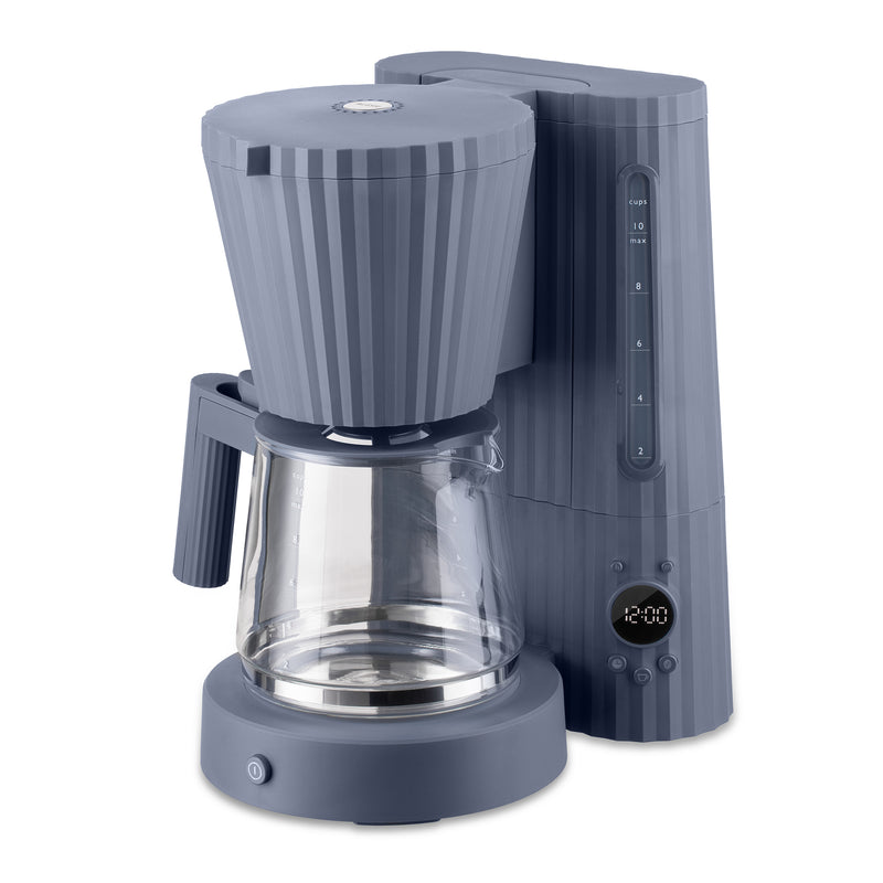 Alessi - Plissé Filterkaffeemaschine | grau