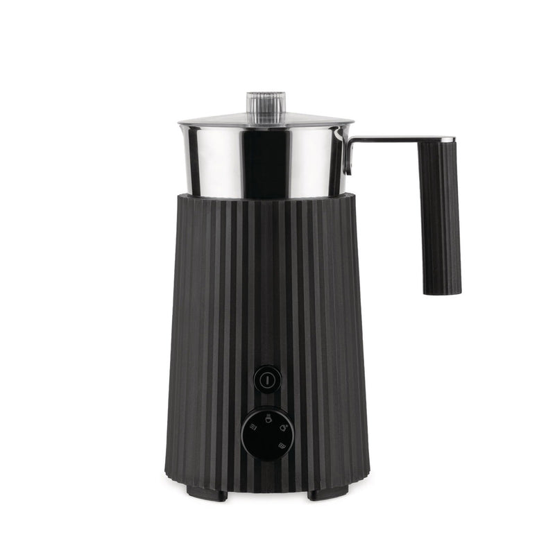Alessi - Plissé Milchaufschäumer | schwarz