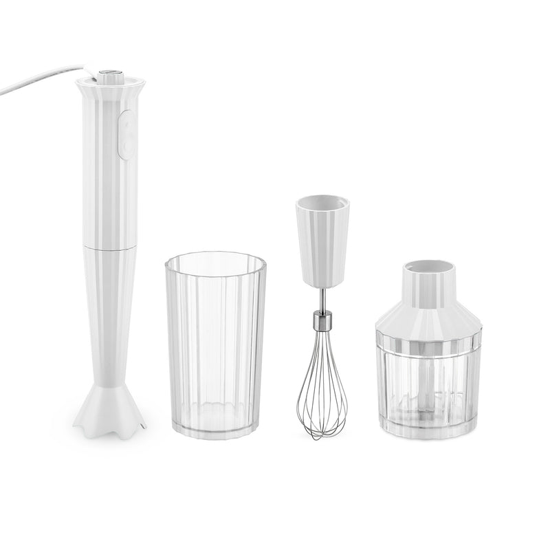 Alessi - Plissé Stabmixer | weiß