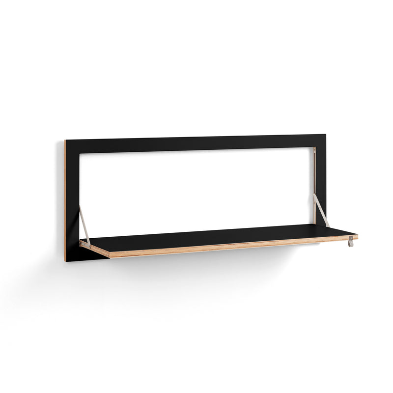 Ambivalenz - Fläpps Regal, 1 Regalboden | 100 x 40 cm / schwarz