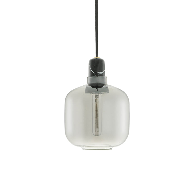 Normann Copenhagen - Amp Pendelleuchte | S / schwarz/rauch