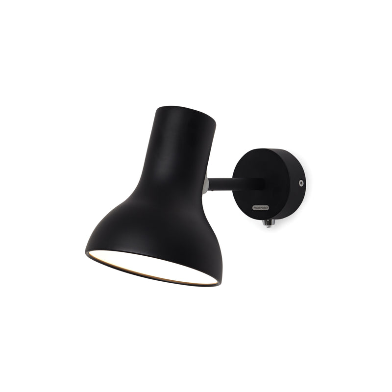 Anglepoise - Type 75 Mini Wandleuchte | ohne Kabel / jet schwarz