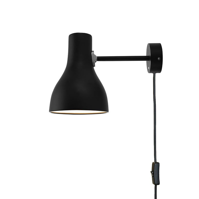 Anglepoise - Type 75 Wandleuchte | mit Kabel / Jet Black