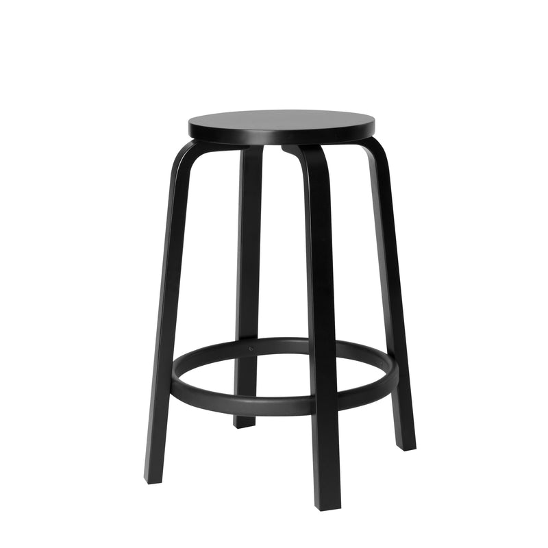 Artek - Barhocker 64 | Birke schwarz