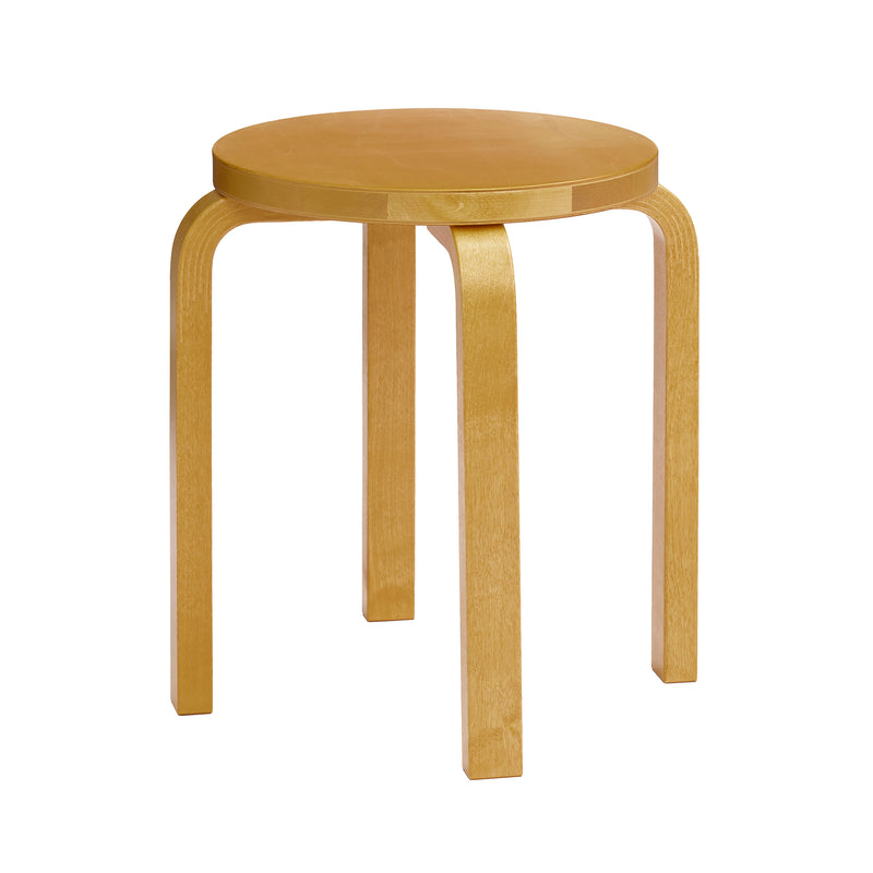 Artek - Hocker E60 | Birke honigfarben gebeizt