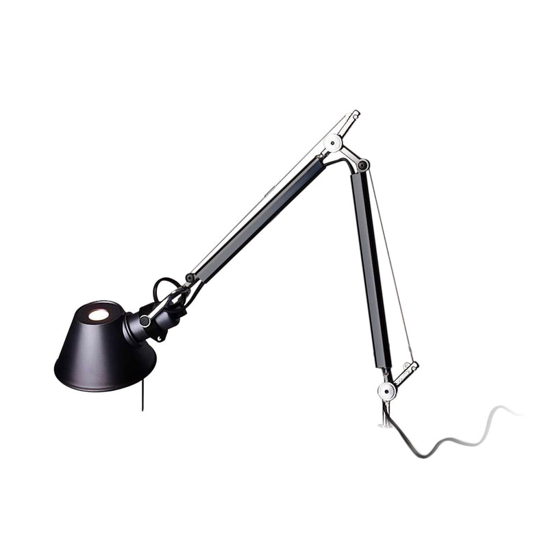 Artemide - Tolomeo Mini Tischleuchte, Body, Aluminium | schwarz