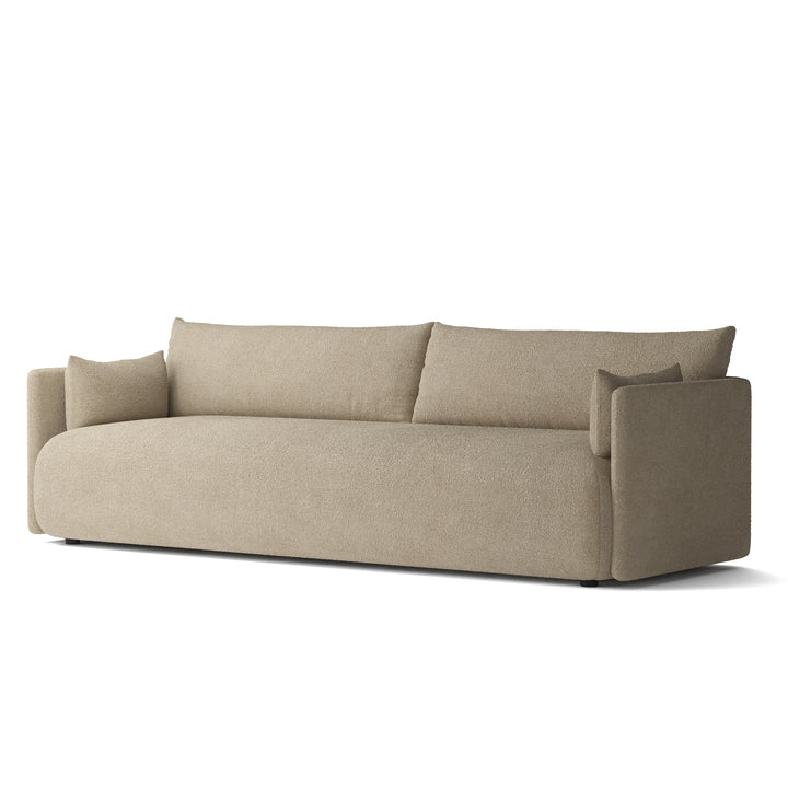 Audo - Offset Sofa | Audo Bouclé beige (02) / 3-Sitzer