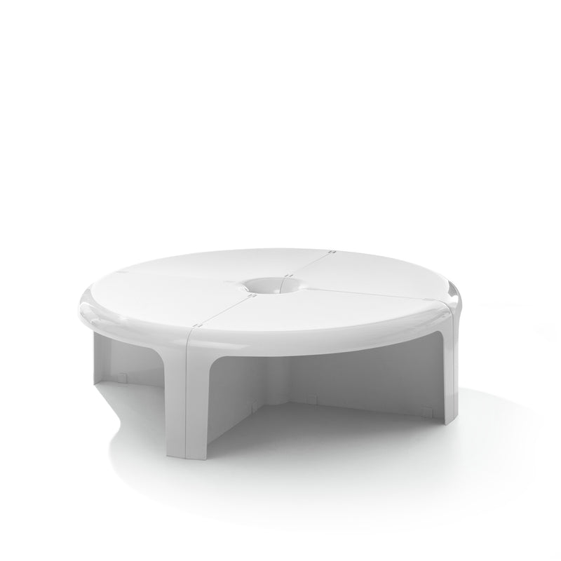 B-Line - 4/4 Coffeetable | weiß