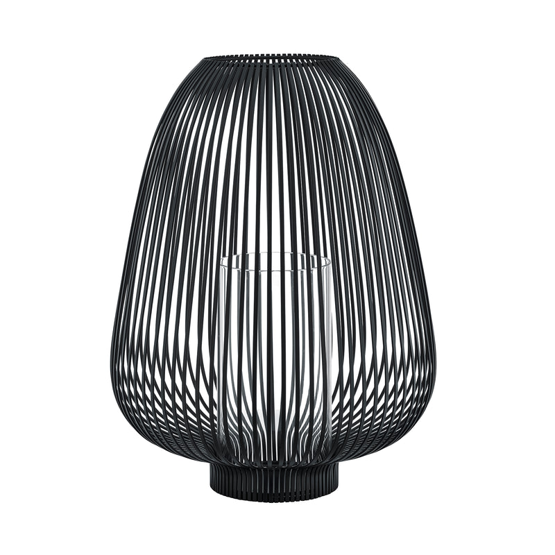 Blomus - Lyva Laterne | Ø 33 x H 45 cm / schwarz