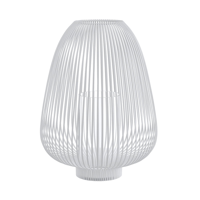Blomus - Lyva Laterne | Ø 33 x H 45 cm / weiß