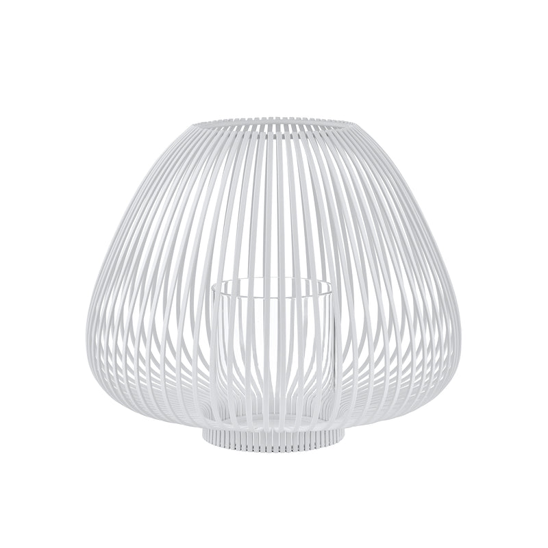 Blomus - Lyva Laterne | Ø 31 x H 26 cm / weiß