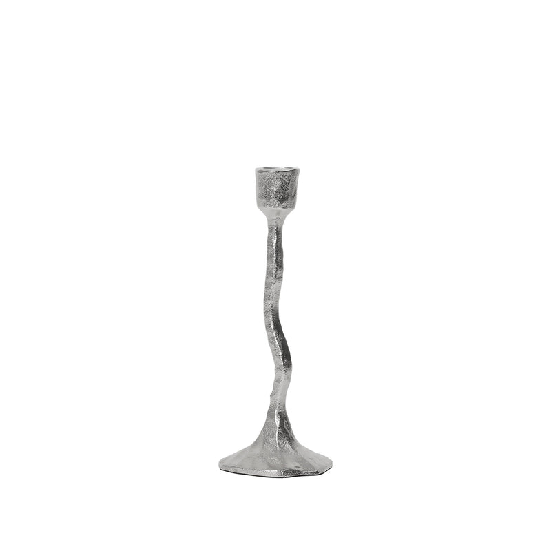 Broste Copenhagen - Amy Kerzenhalter | Ø 8 x H 23 cm / silber