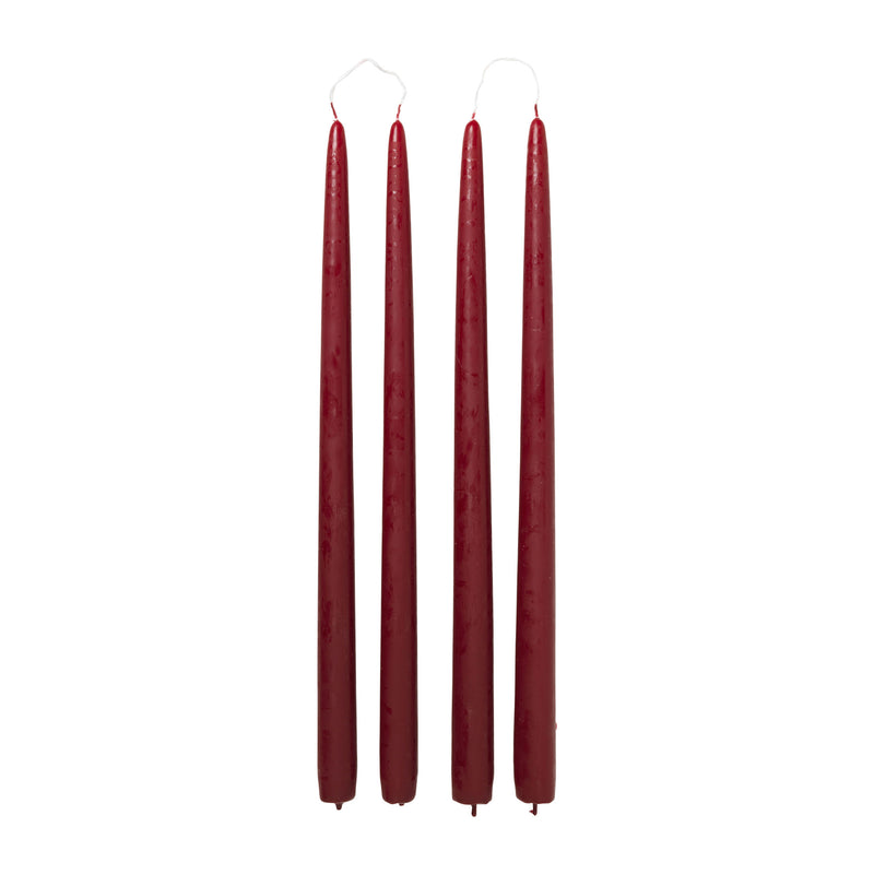 Broste Copenhagen - Getauchte Stabkerze | burgundy