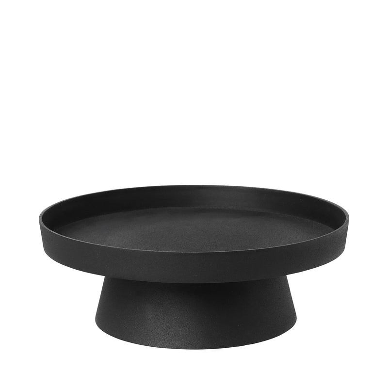 Broste Copenhagen - Holger Kerzentablett | Ø 35 cm / schwarz