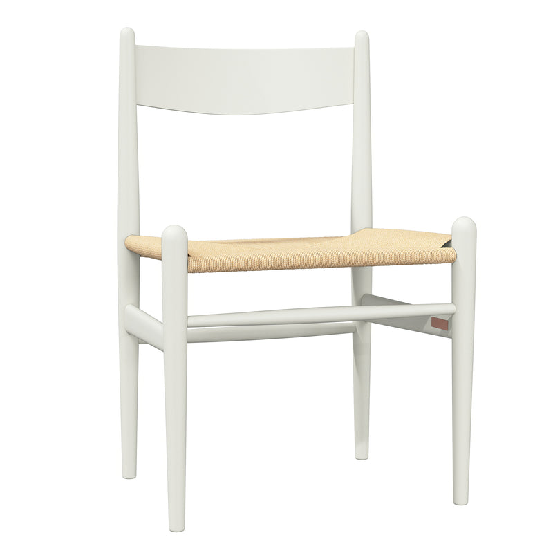 Carl Hansen - CH36 Stuhl | Buche soft naturweiß lackiert