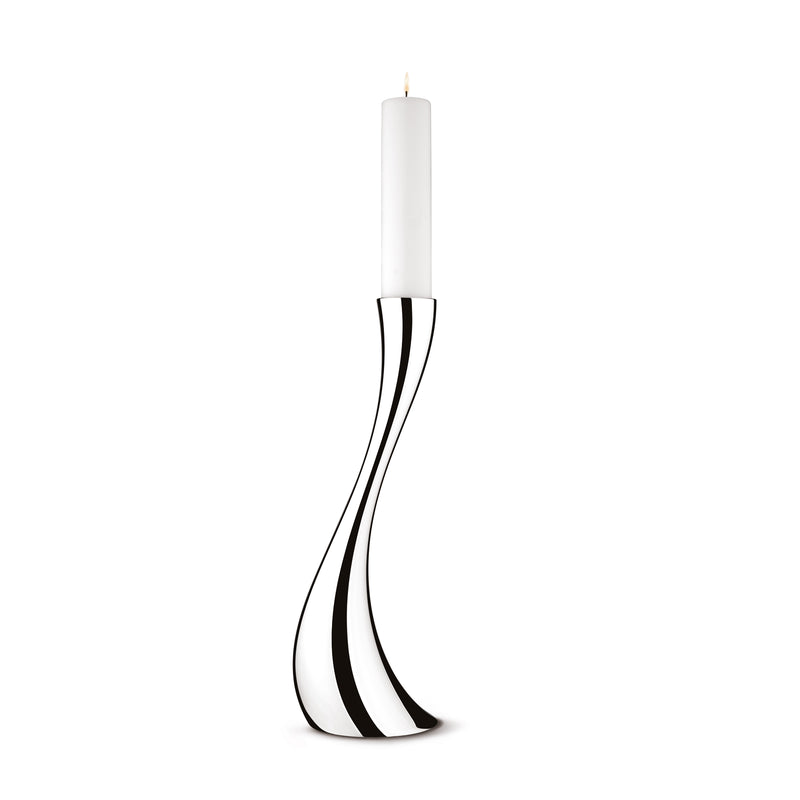 Georg Jensen - Cobra Bodenkerzenleuchter | mittel