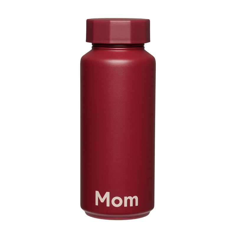 Design Letters - AJ Thermosflasche Hot & Cold | burgundy (Mom)