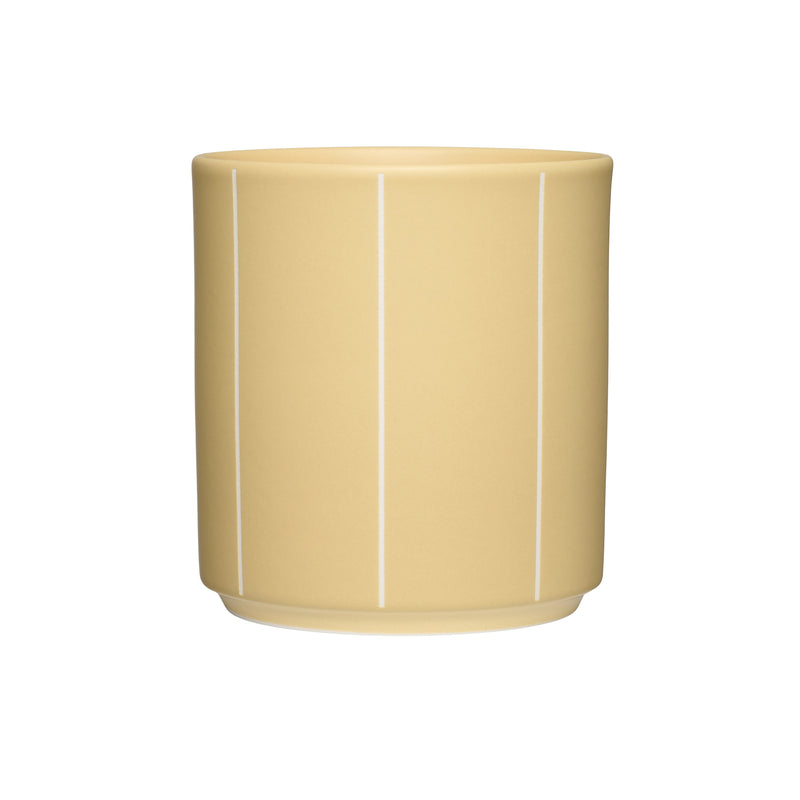 Design Letters - Nordic Pyjamas Becher | yellow stripe
