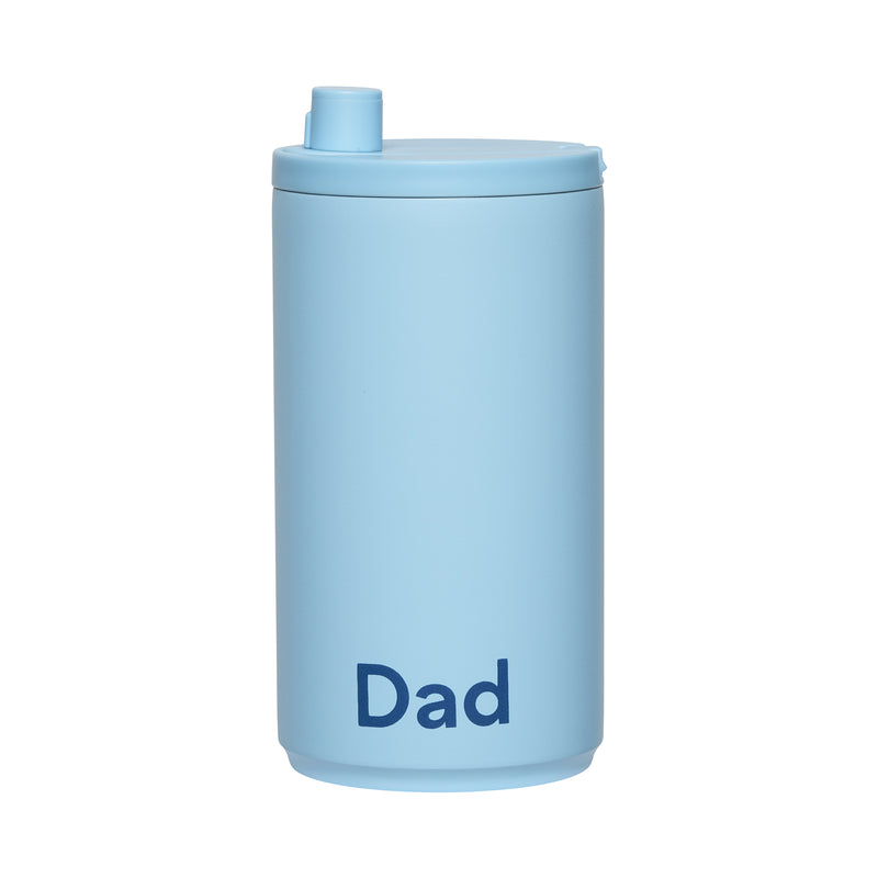 Design Letters - Travel Becher | Dad / light blue