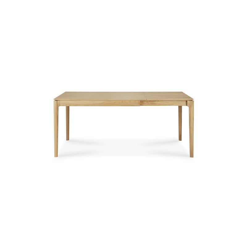 Ethnicraft - Bok ausziehbarer Tisch rechteckig | Eiche / 120/180 x 90 cm