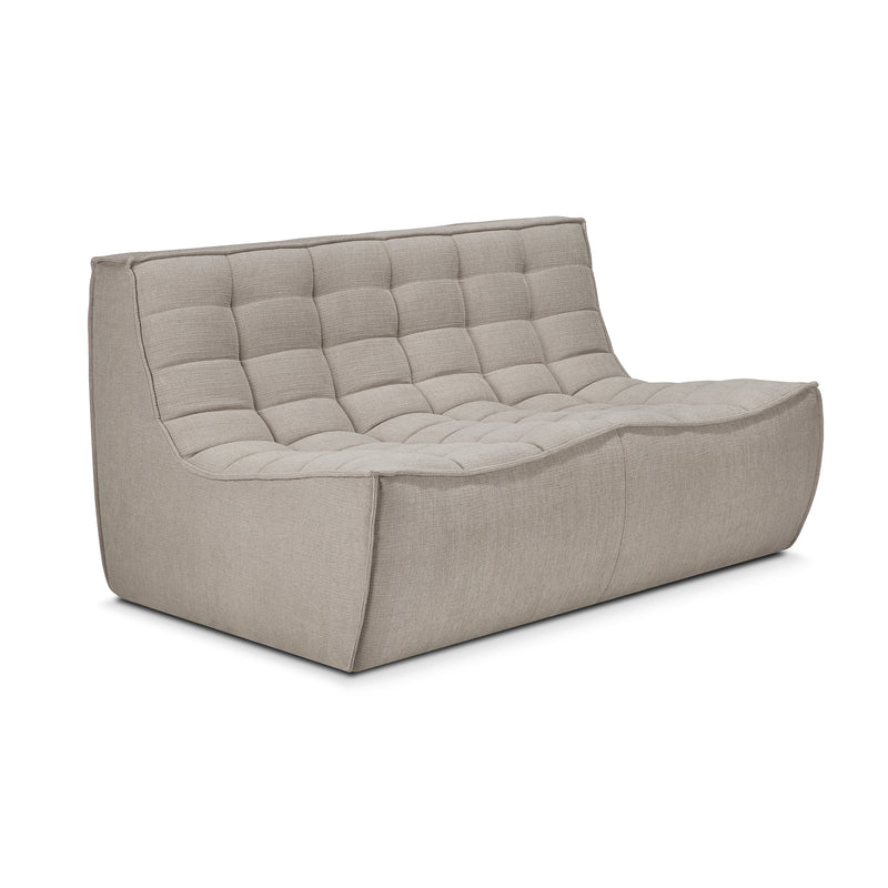 Ethnicraft - N701 2-Sitzer Sofa | Eco ecru