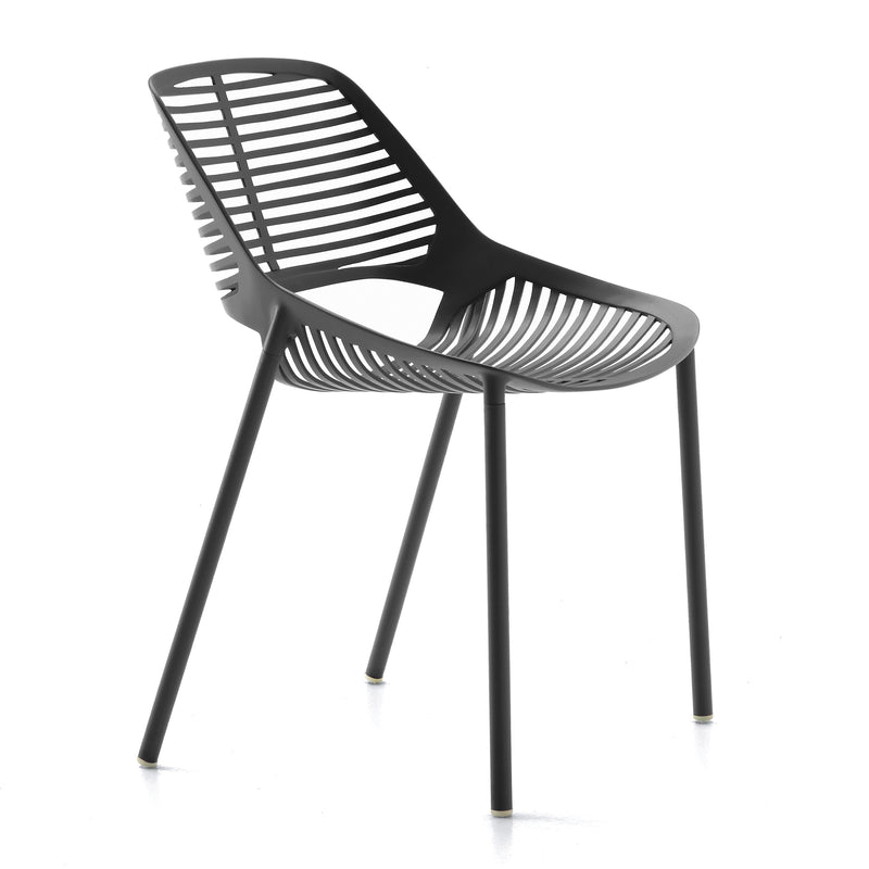 Fast - Niwa Stuhl | grau-metallic