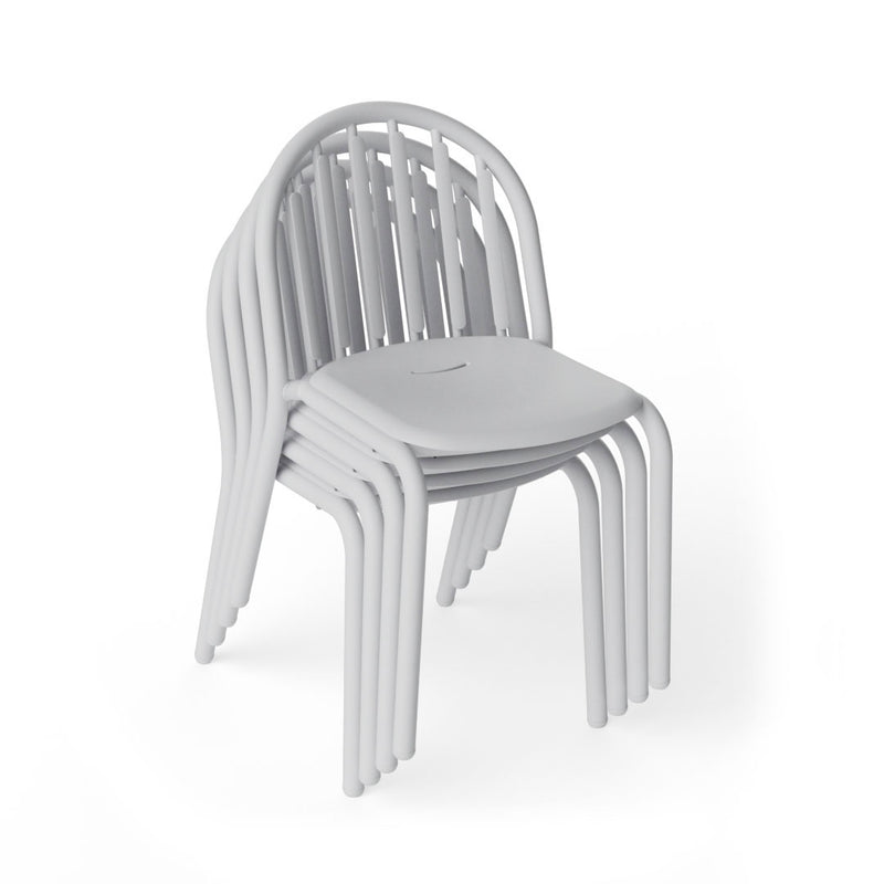 Fatboy - Fred's Outdoor Stuhl | 4er-set / hellgrau