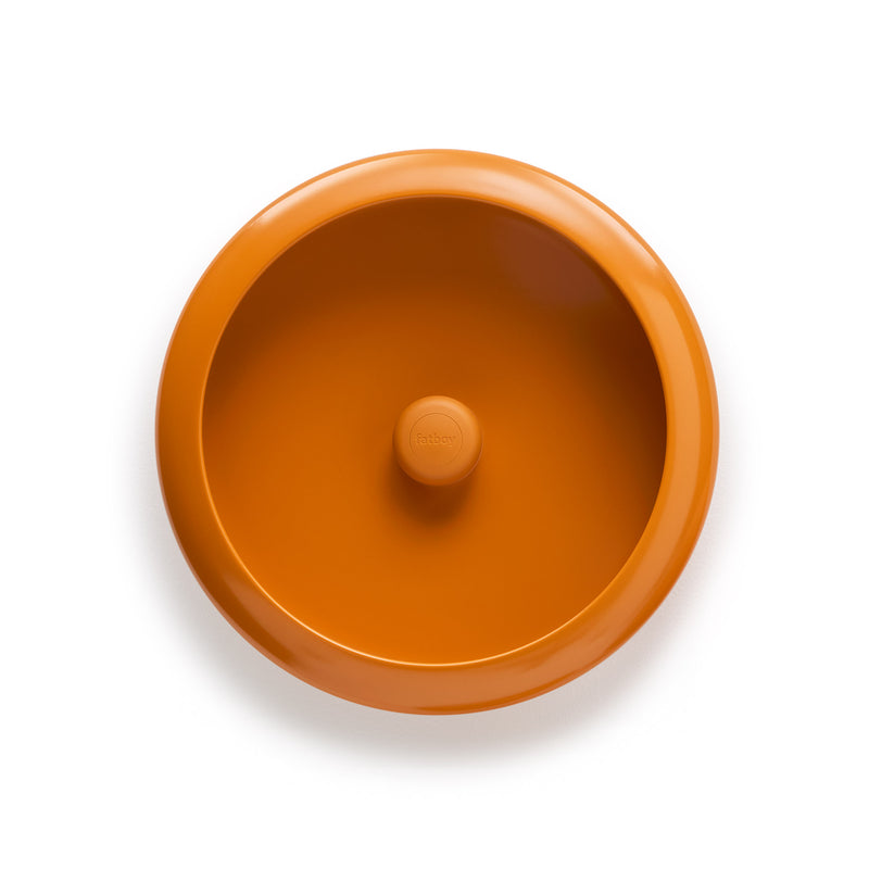 Fatboy - Oloha Large Schale mit LED Akkuleuchte | Large / sunny orange