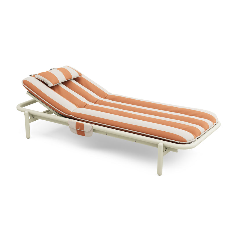 Fatboy - Sunbun Outdoor Daybed | stripe orange / desert