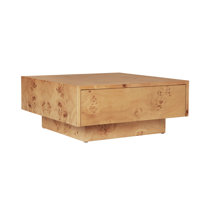 Ferm Living - Burl Coffee Table | mit Schublade / natur