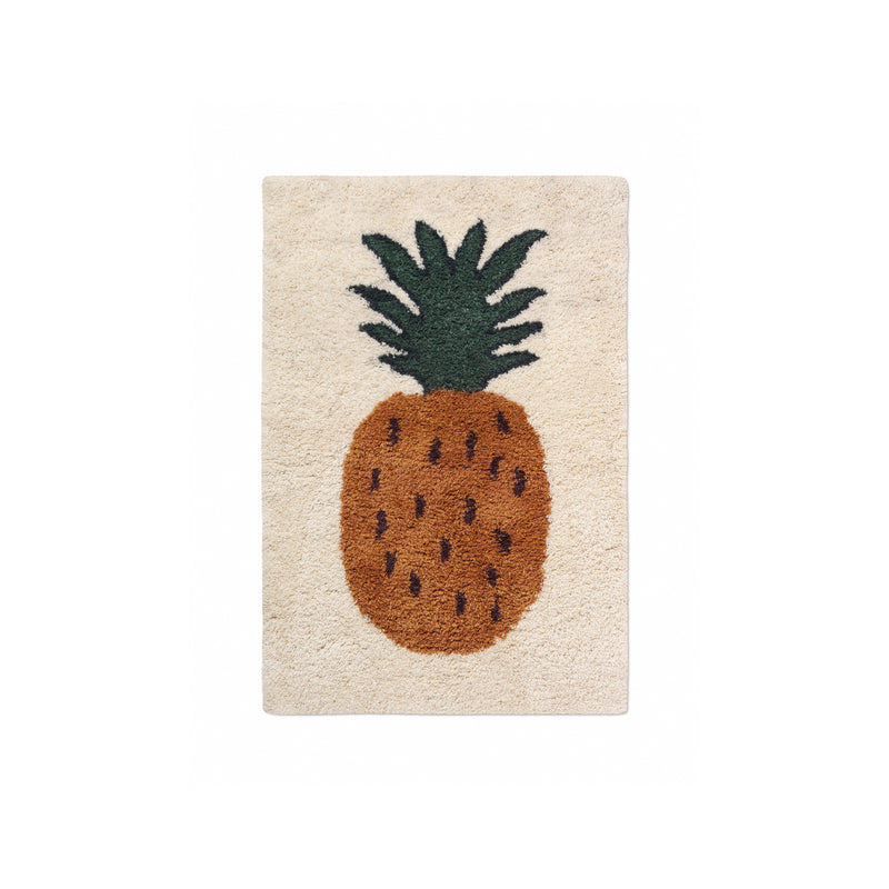 Ferm Living - Fruiticana Teppich | Ananas / 80 x 120 cm