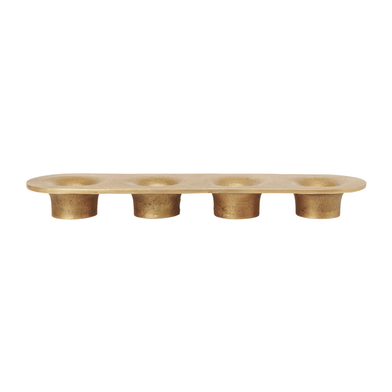 Ferm Living - Soothe 4 Kerzenhalter | Messing