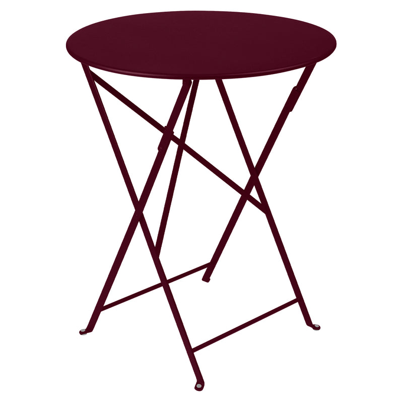 Fermob - Bistro Klapptisch Ø 60 cm | schwarzkirsche